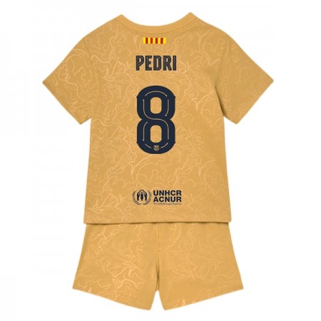Camiseta de fútbol FC Barcelona Pedri 8 Niño 2ª equipación 2022/23